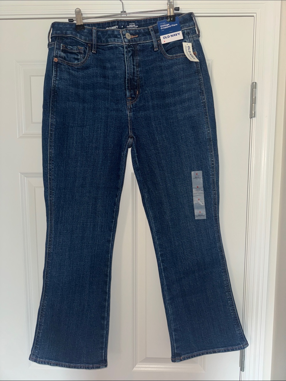 Old Navy Women's High-Rise Vintage Cropped Flare Jeans